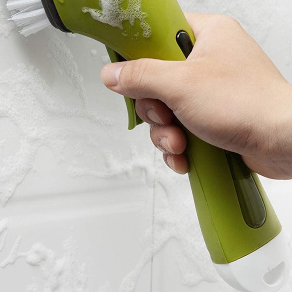 Cabilock Multi-Purpose Cleaning Brush - Carpet, Floor, Dishwashing, Track & Bathroom Scrub Brush - Non-Slip Handle for Stain Removal - Perfect for Home, Kitchen & Bathroom Cleaning