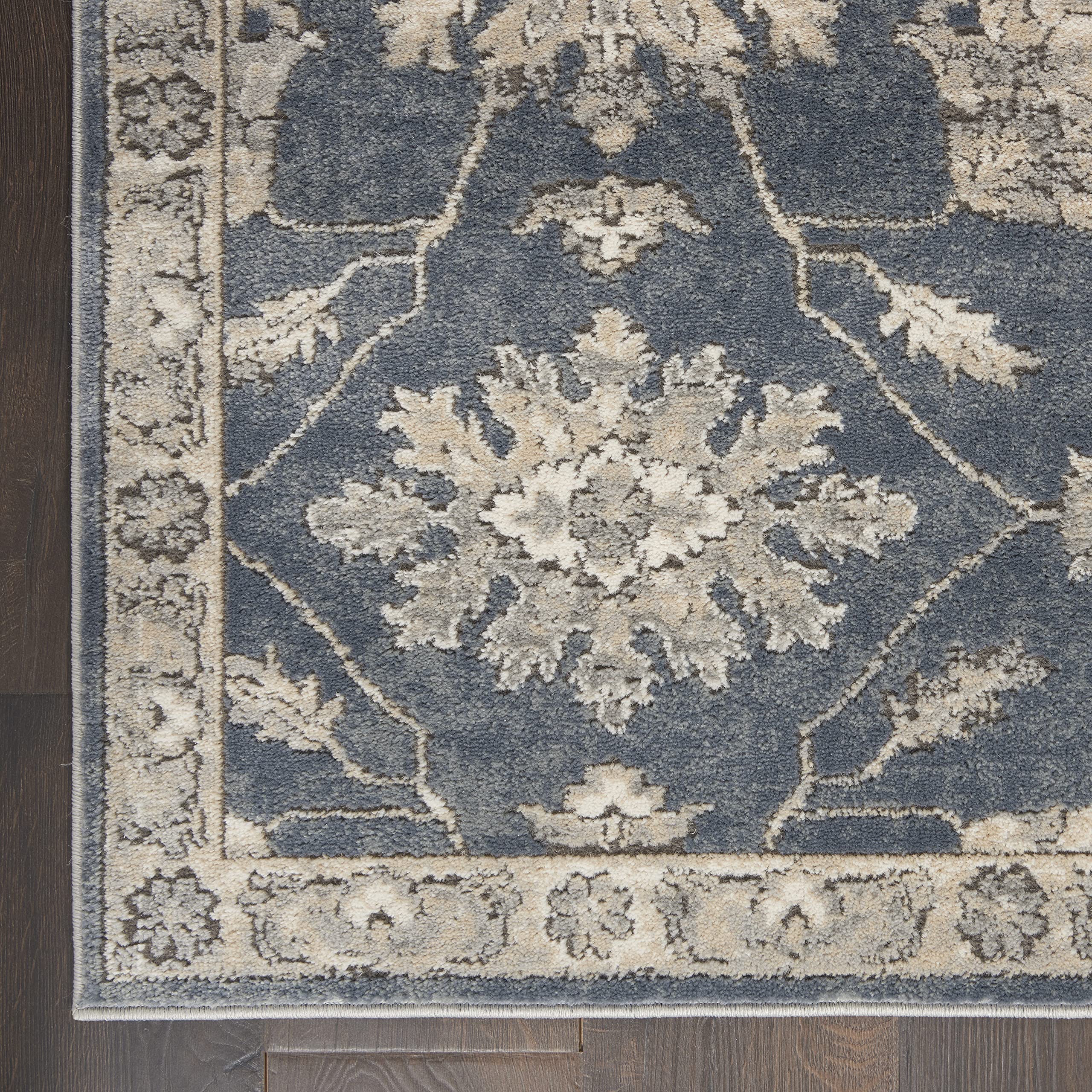Nourison Concerto Traditional Blue/Beige 6'7