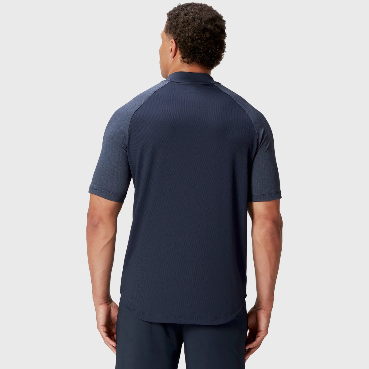Canterbury British & Irish Lions Men's Performance Polyester Polo Shirt - Navy Blue Rugby Jersey for Training & Match Days