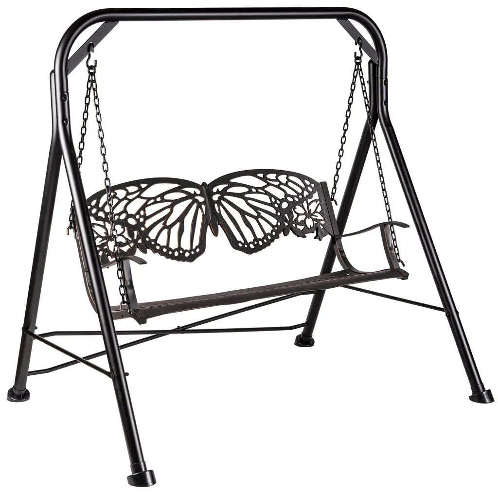 Outdoor Butterfly Swing for Kids - Durable & Safe Garden Swing Set with Adjustable Rope - Perfect for Backyard, Playground & Outdoor Play