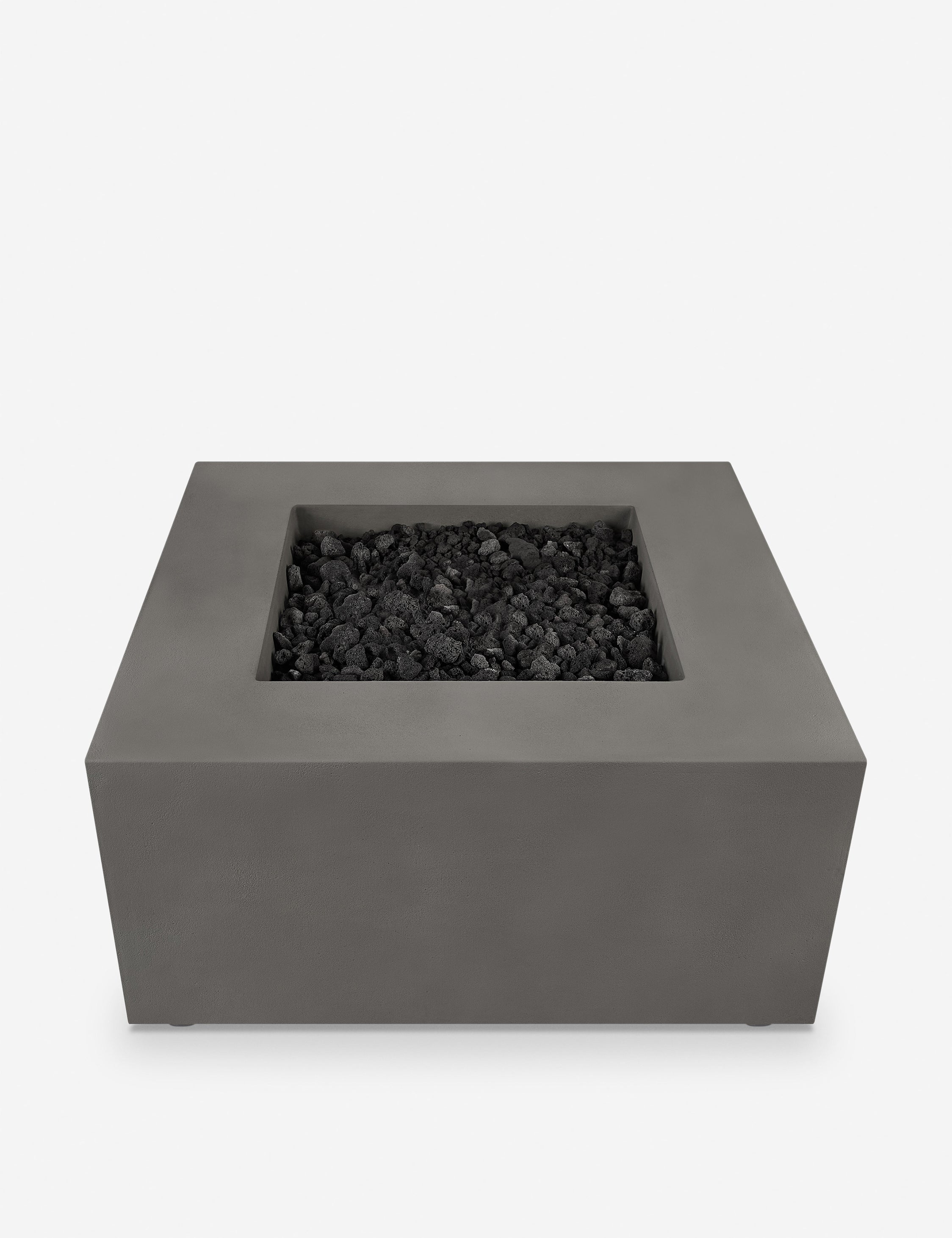 Auberon Outdoor Fire Table - Modern Patio Fire Pit for Backyard, Garden, and Deck - Perfect for Camping, BBQ, and Relaxing Evenings