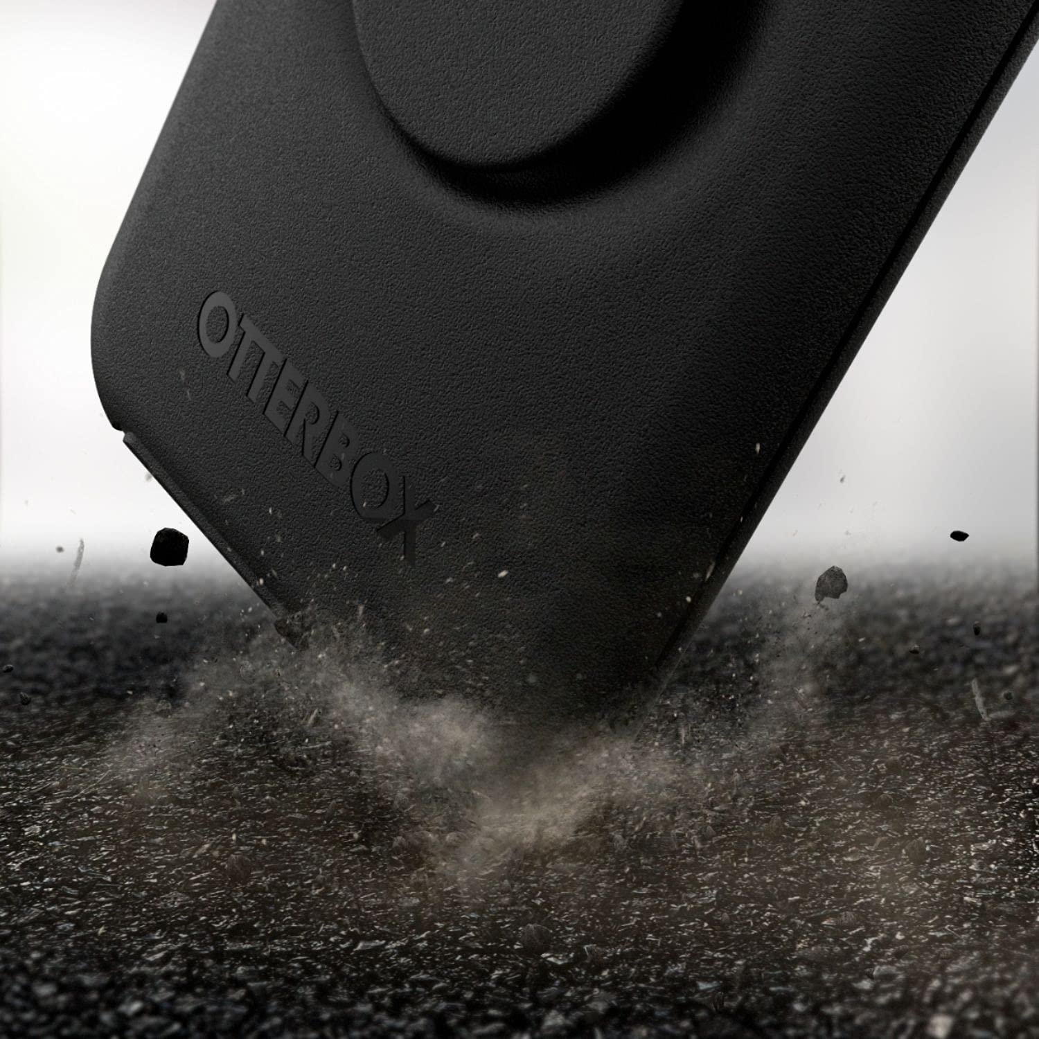 OtterBox Symmetry Series Case with PopGrip for iPhone 12 & iPhone 12 Pro - Black | Shockproof Protective Phone Cover | Perfect for Everyday Use, Travel & Outdoor Activities