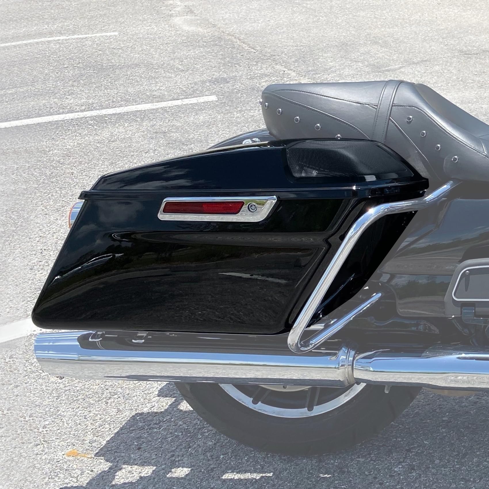 Premium TCMT Hard Saddlebags with 5 x 7