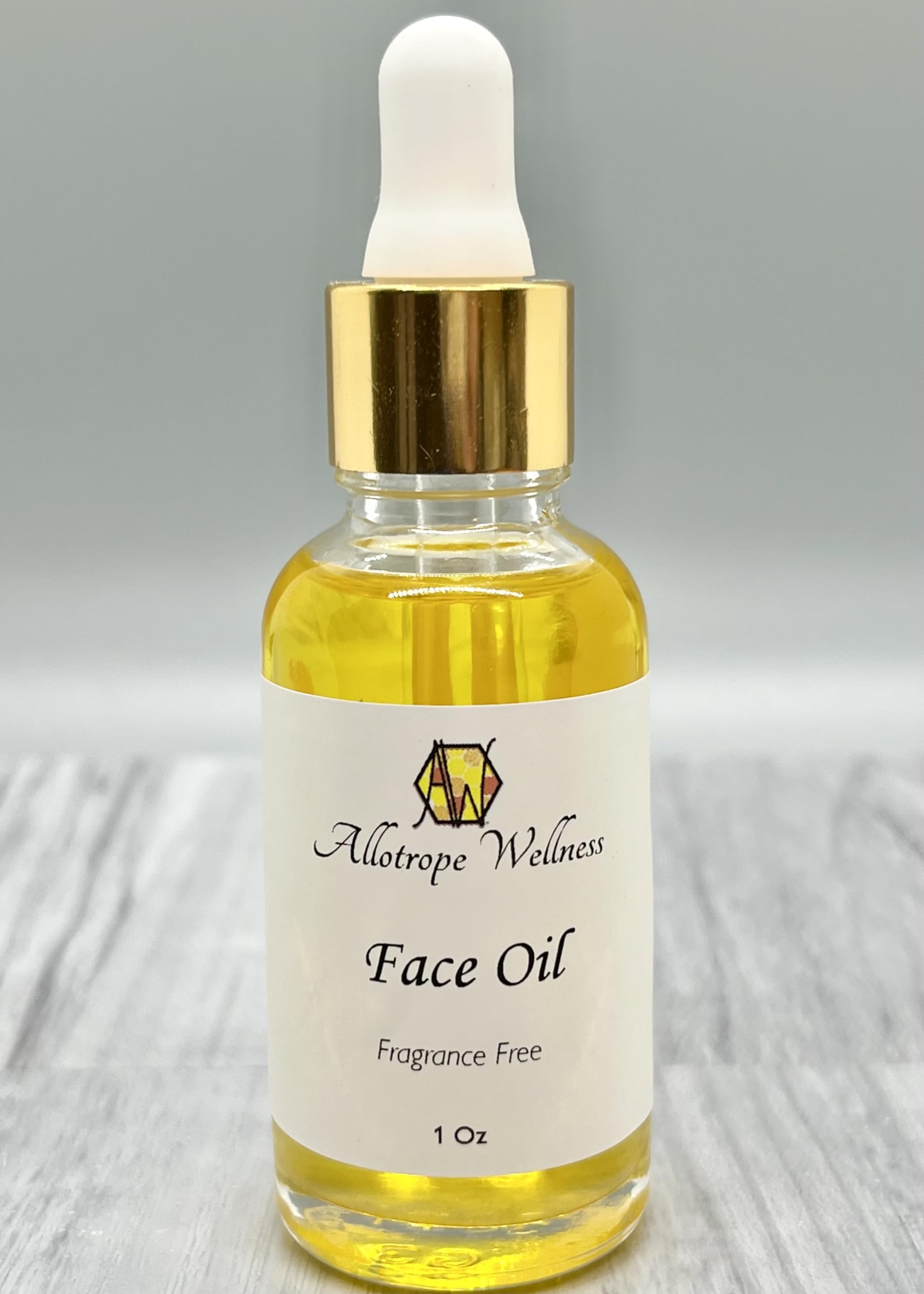 Allotrope Wellness Fragrance-Free Face Oil with Jojoba Oil, Rosehip Seed Oil & Vitamin E | Natural Facial Moisturizer for Dry, Sensitive Skin | Perfect for Nighttime Skincare & Daily Hydration