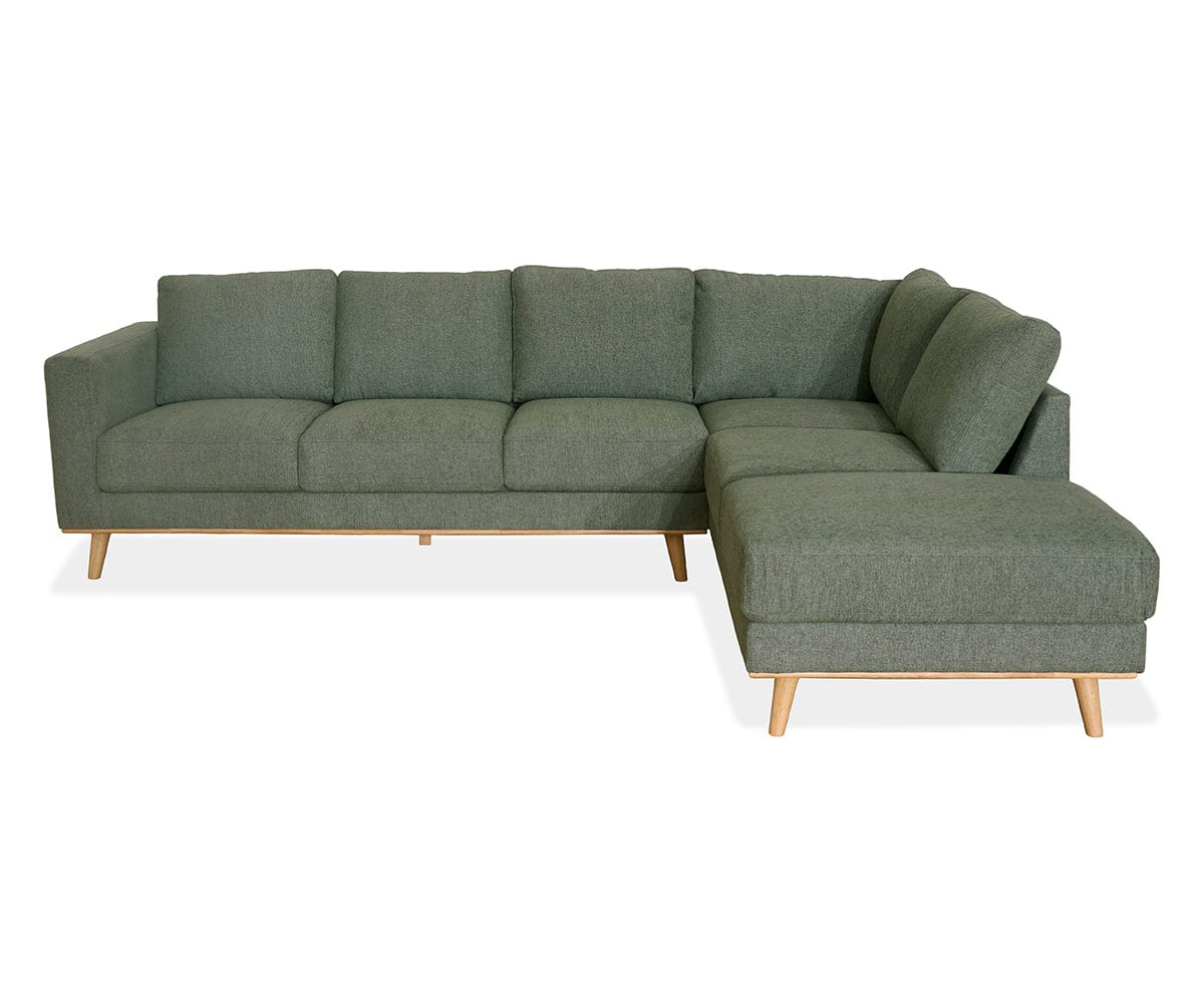 Brielle Sectional Sofa - Modern L-Shaped Couch with Reversible Chaise for Living Room, Family Room & Lounge | Comfortable Fabric Upholstery, Sturdy Frame | Perfect for Small Spaces & Apartments