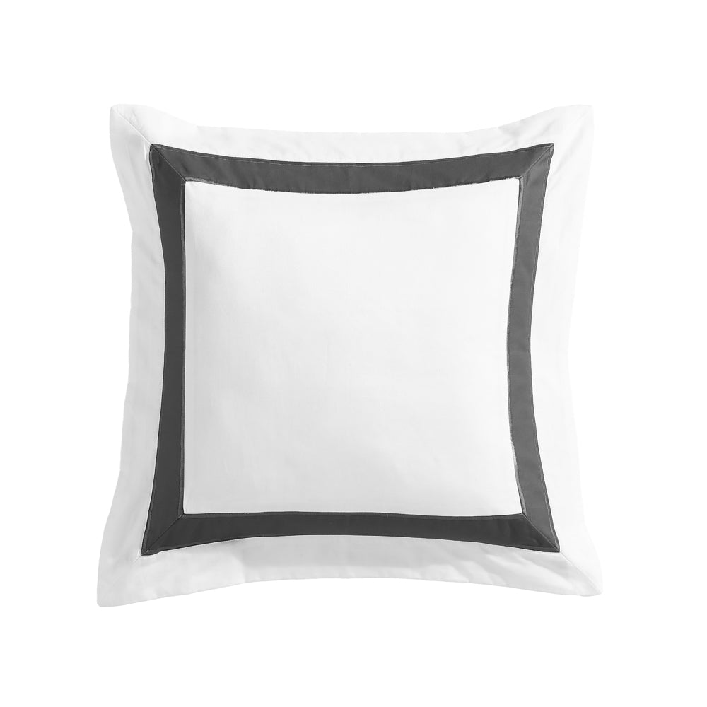 Premium Bentley Charcoal Square Filled Cushion - Soft & Supportive Seat Cushion for Office Chairs, Sofas, and Home Decor - Enhance Comfort in Living Room, Bedroom, or Workspace