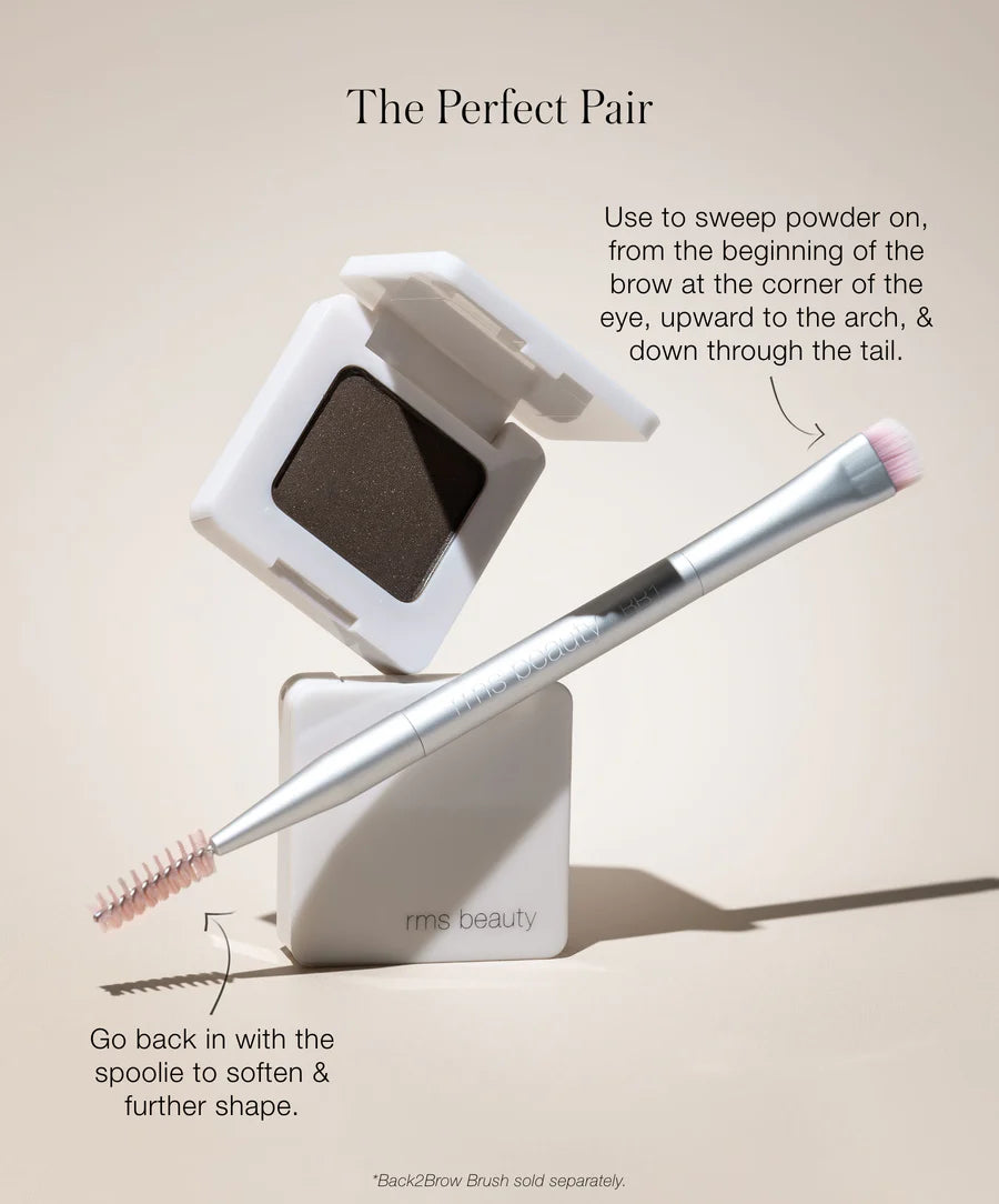 Back2Brow Eyebrow Powder - Long-Lasting, Natural-Looking Brow Filler for Perfectly Defined Brows | Ideal for Daily Makeup & Special Occasions