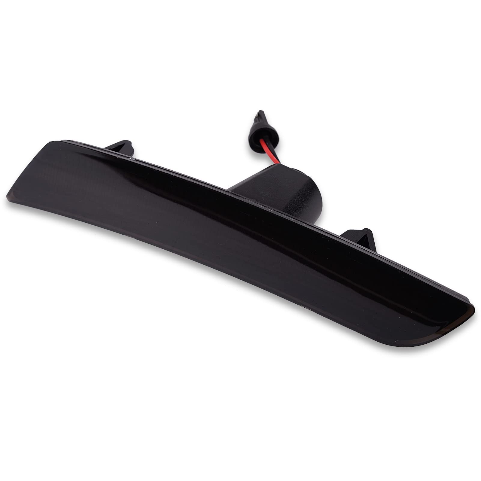 2016-2021 Chevy Camaro Smoked LED Side Marker Lights - 4pcs Front Rear Bumper Fender Parking Lamps & Reflectors - Upgrade Your Ride with Stylish Visibility (Perfect for Night Driving & Custom Car Mods)