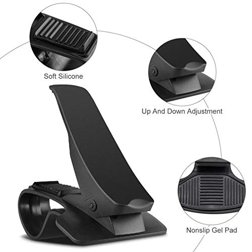 Non-Slip Car Phone Mount Holder for LG K51 - Universal Dashboard & Air Vent Clip - Perfect for GPS Navigation & Hands-Free Driving