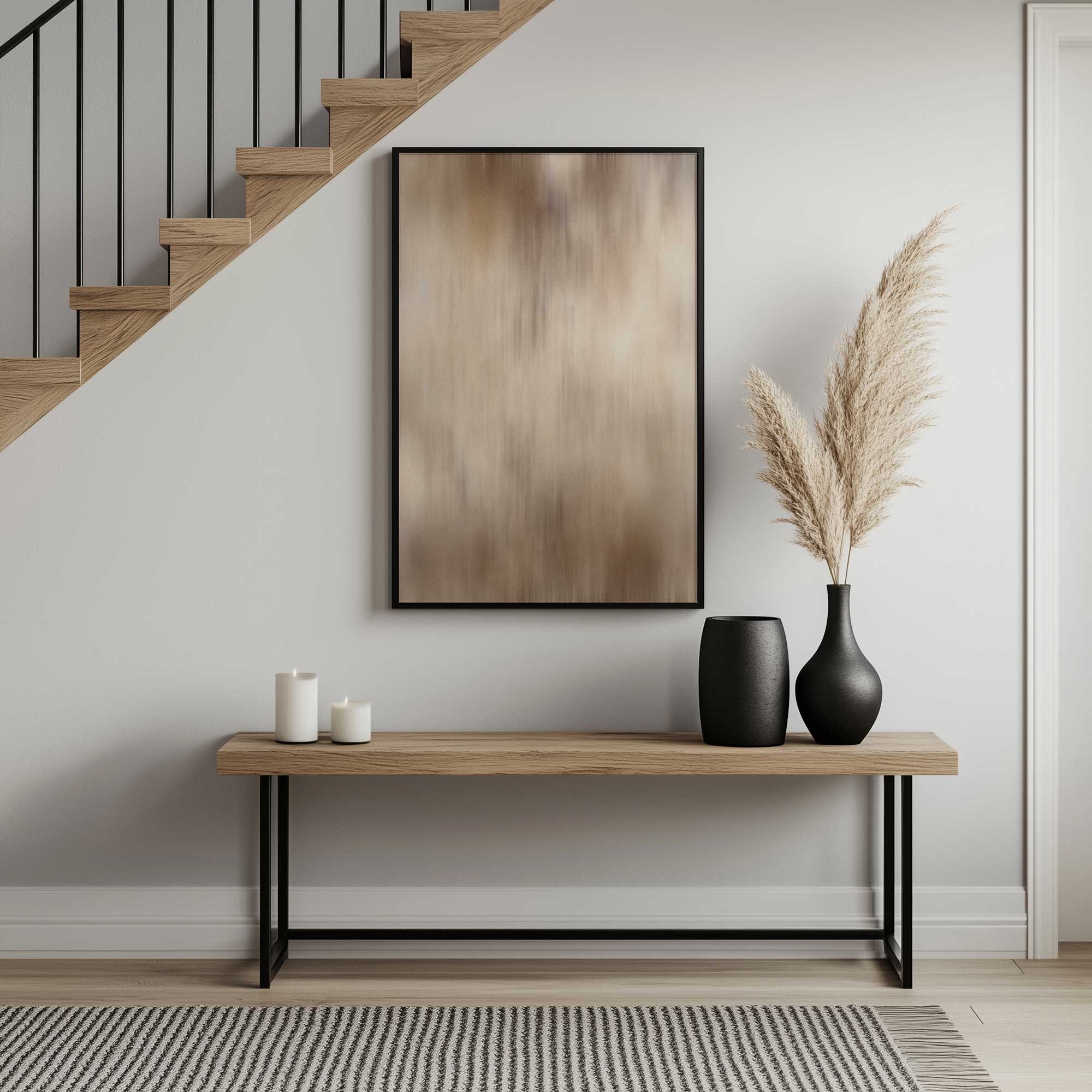 Cosmic Latte Art Print - Space Galaxy Wall Decor for Home, Office & Gifts - Perfect for Living Room, Bedroom & Nursery