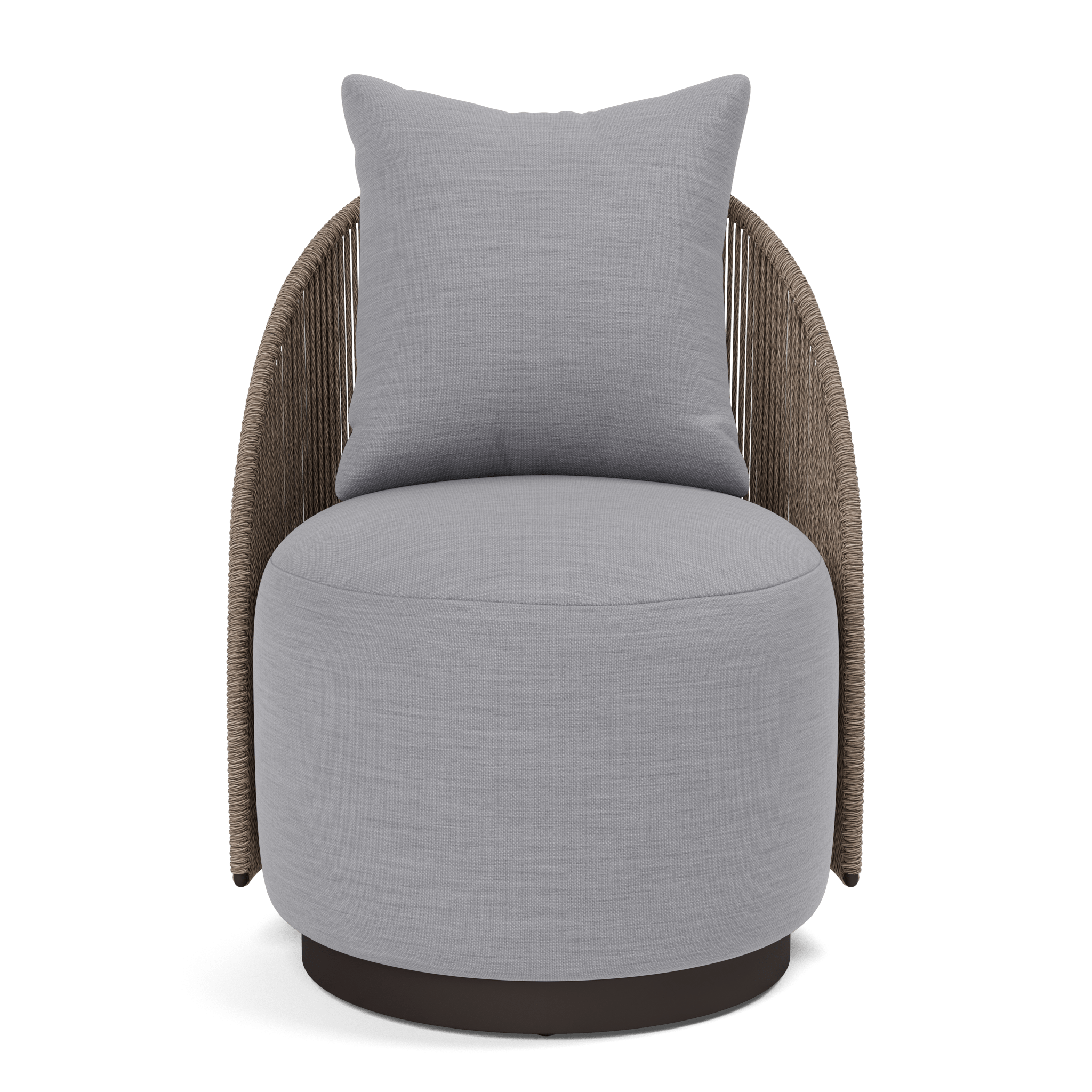 Milan Swivel Dining Chair - Modern Upholstered Kitchen Counter Stool with 360° Rotation - Perfect for Dining Room, Kitchen Island, Bar & Breakfast Nook