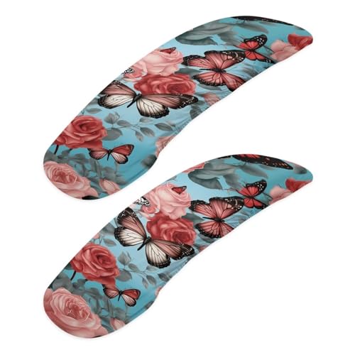 Rose Butterfly-blue