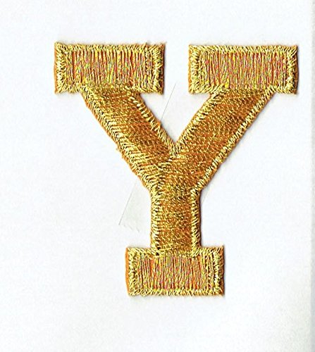 Gold Letter Y