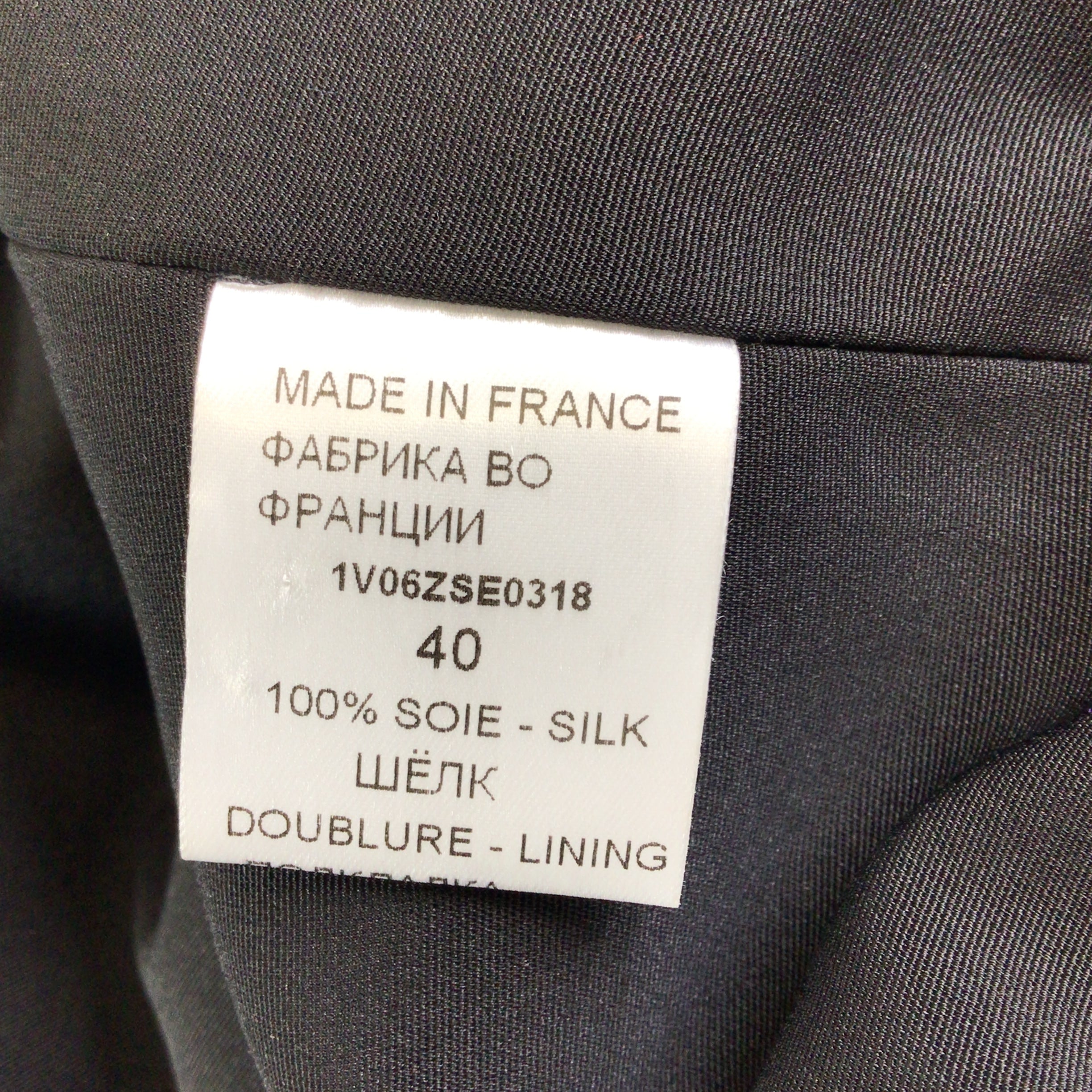 Paco Rabanne Black Multi Floral Printed Double Breasted Silk Blazer for Women | Elegant Formal Wear for Office, Parties & Special Occasions