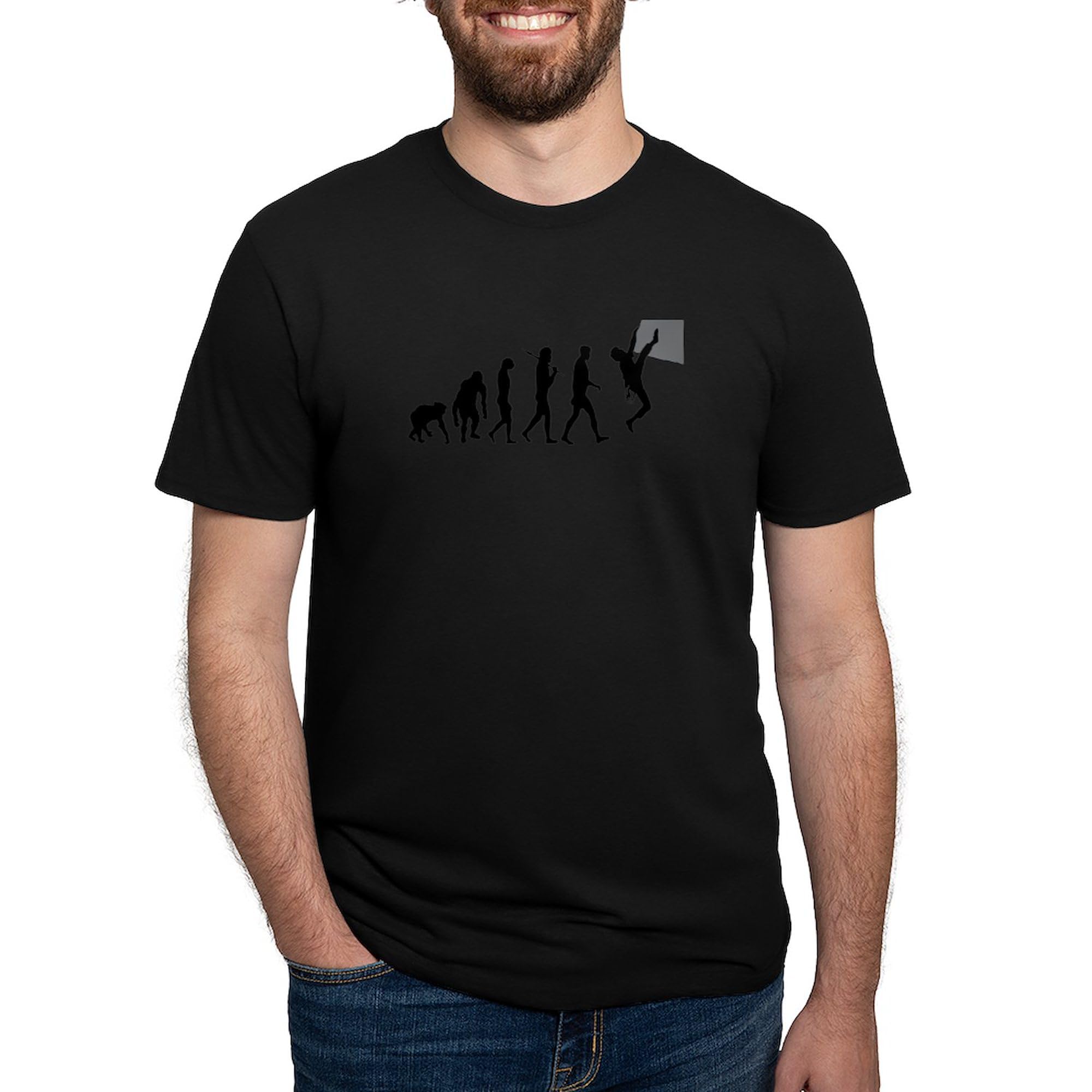 Rock Climbing T-Shirt for Men - Premium Tri-Blend Comfort Shirt | Durable & Breathable for Gym, Hiking & Outdoor Adventures