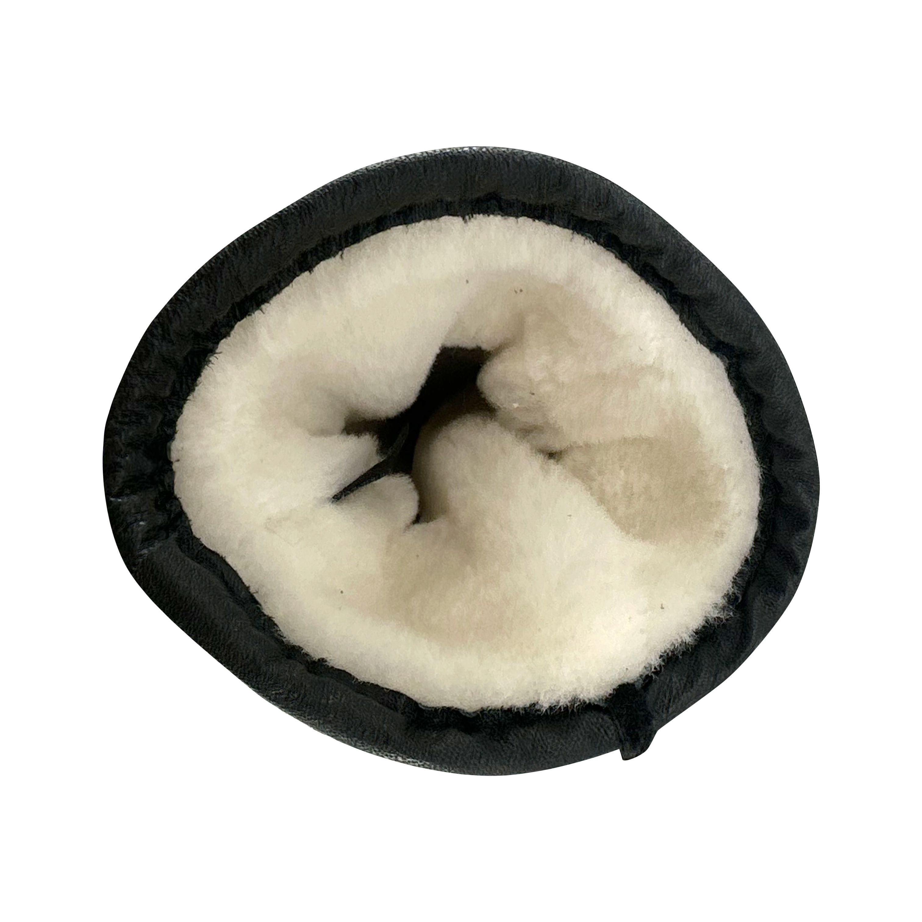 Women's Warm Sheepskin Lined Leather Mittens - Winter Gloves for Cold Weather, Outdoor Activities & Snow Sports