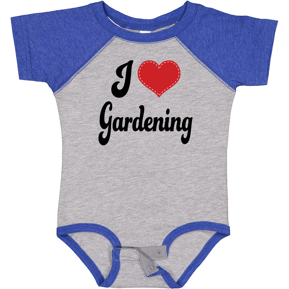 Inktastic Gardener I Love Gardening Baby Bodysuit - Cute Organic Cotton Onesie for Infants & Toddlers - Perfect for Gardening Enthusiasts, Outdoor Play & Family Photos