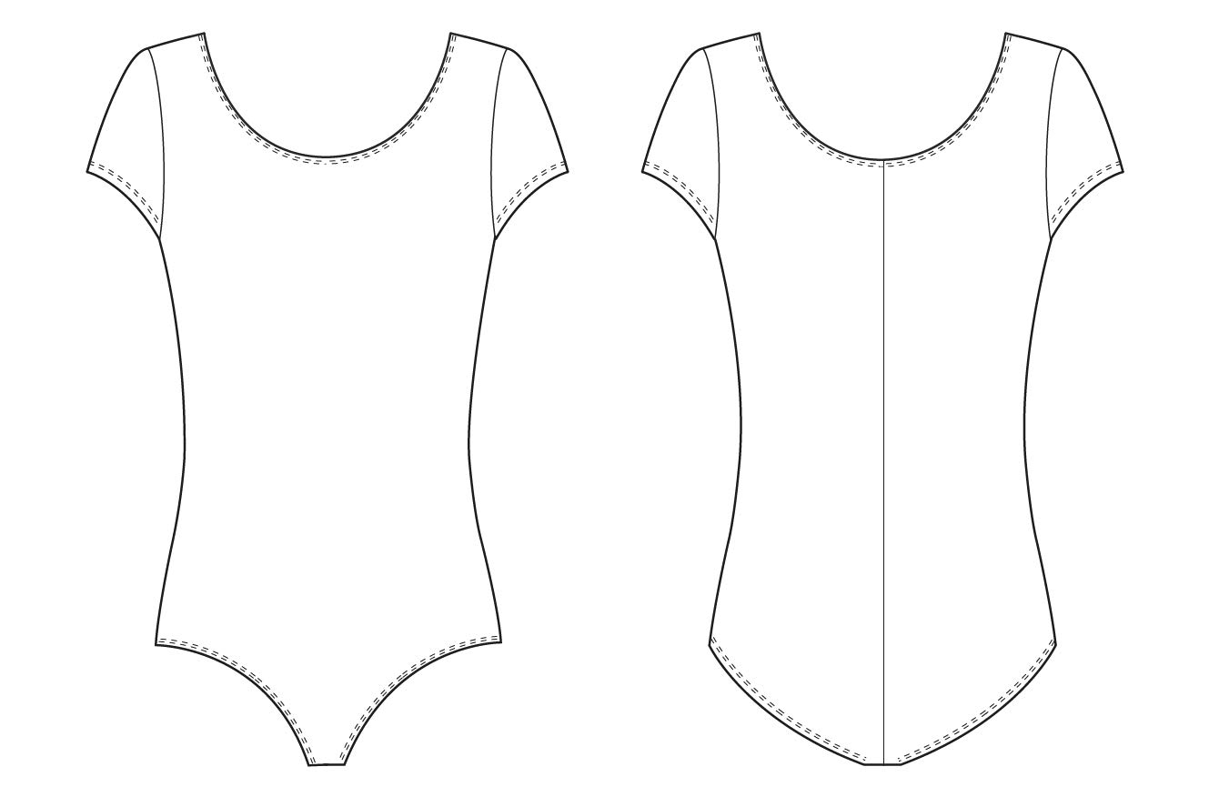 Bloch Dance Girls Dujour Microlux Short Sleeve Leotard - Ballet Leotard for Kids & Toddlers - Comfortable Stretch Fabric for Dance Class, Recital & Performance