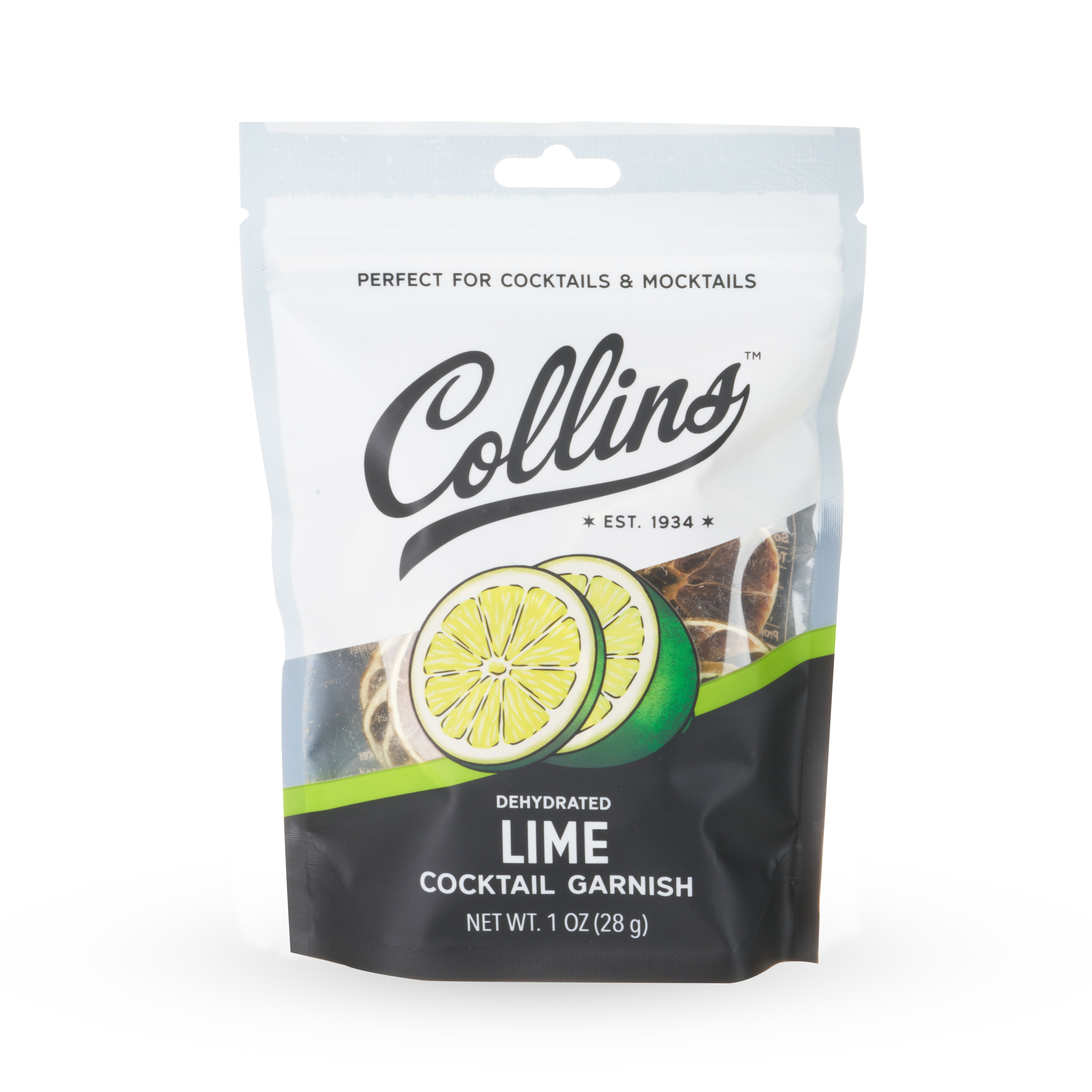 Premium Dehydrated Lime Slices for Cocktails - 1 oz | Perfect for Margaritas, Mojitos & Drink Garnishing
