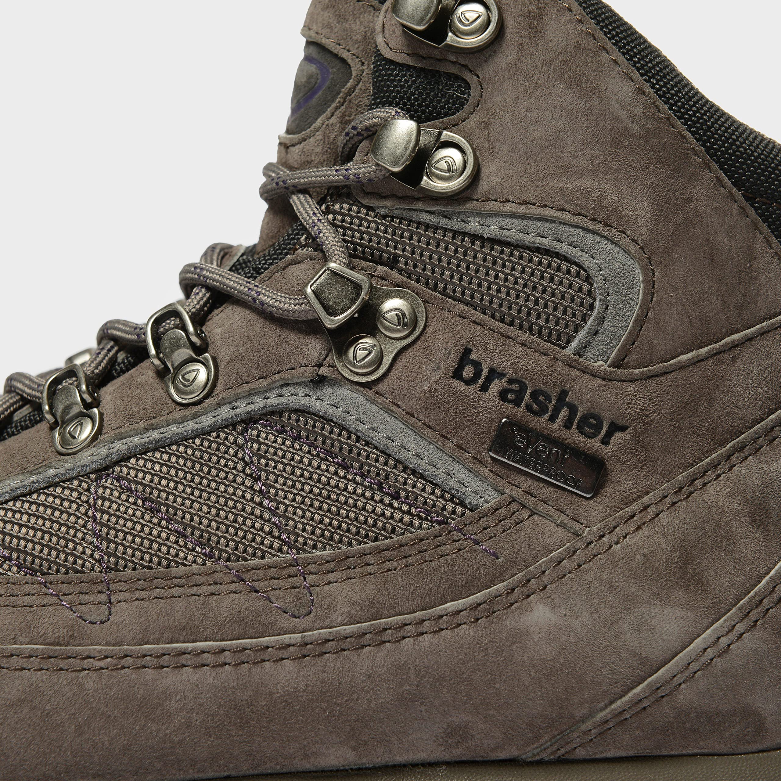 Brasher Women's Country Trekker Waterproof Hiking Boots with Vibram Outsole - Lightweight Comfortable Trekking Shoes for Outdoor Adventures, Walking & Travel