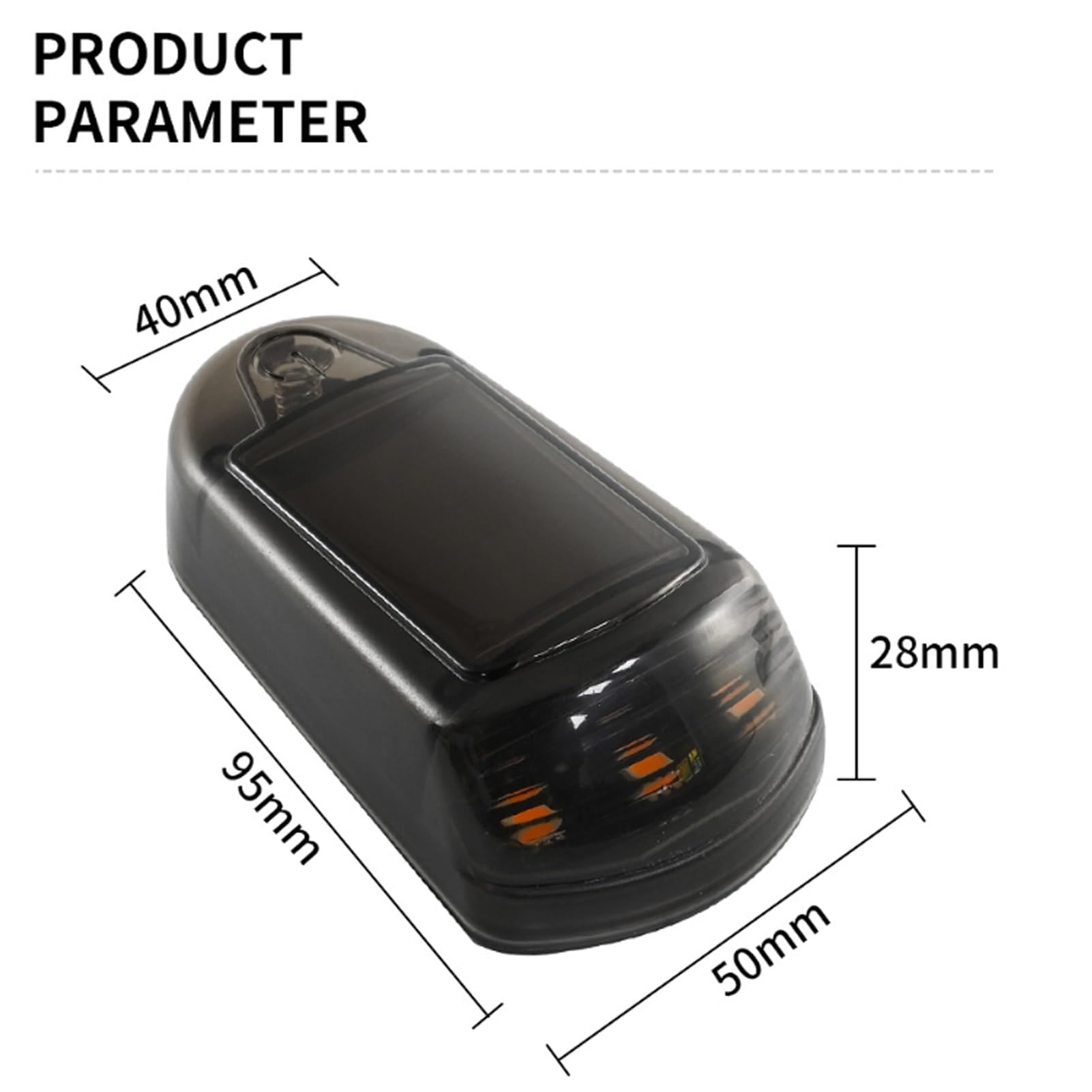 2024 Solar Truck Cab Lights - Wireless, 7 Colors, App Control for Cars & Trucks