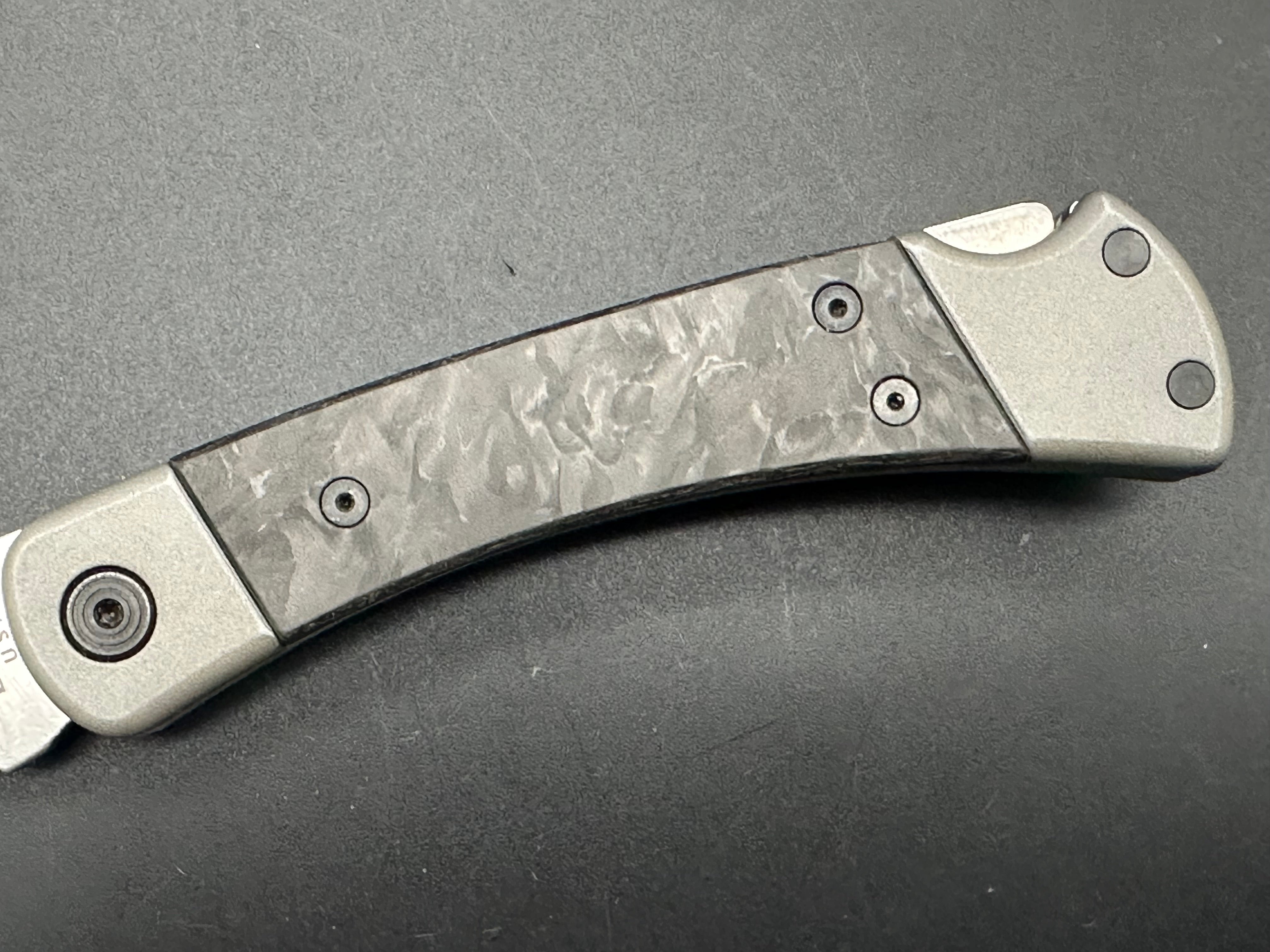 Buck Knives 0110CFSLE1 B 110 Folding Hunter Knife - 2021 Legacy Collection - S45VN Steel Blade - EDC Pocket Knife for Hunting, Camping & Outdoor Adventures