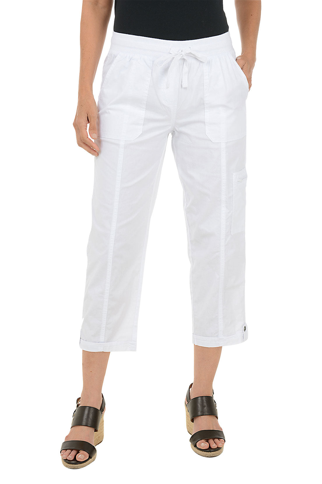 Stylish Diana Cargo Pocket Crop Pants for Women - Trendy High Waisted Joggers with Side Pockets - Perfect for Casual Wear, Workout & Street Fashion
