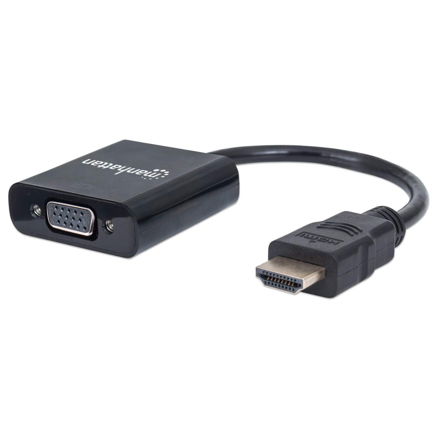 HDMI to VGA Adapter Converter Cable - 1080P Full HD Video Audio Signal Converter for PC Laptop Monitor Projector - Perfect for Home Office, Gaming, and Presentations