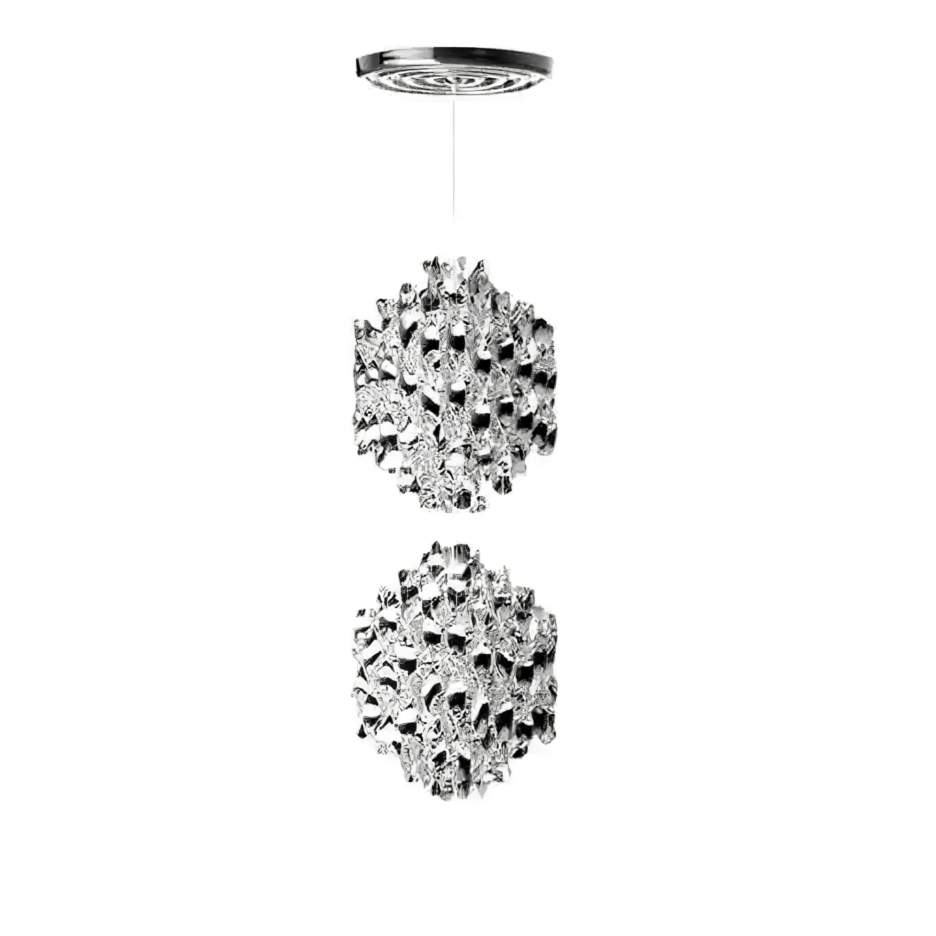 Electroplated silver