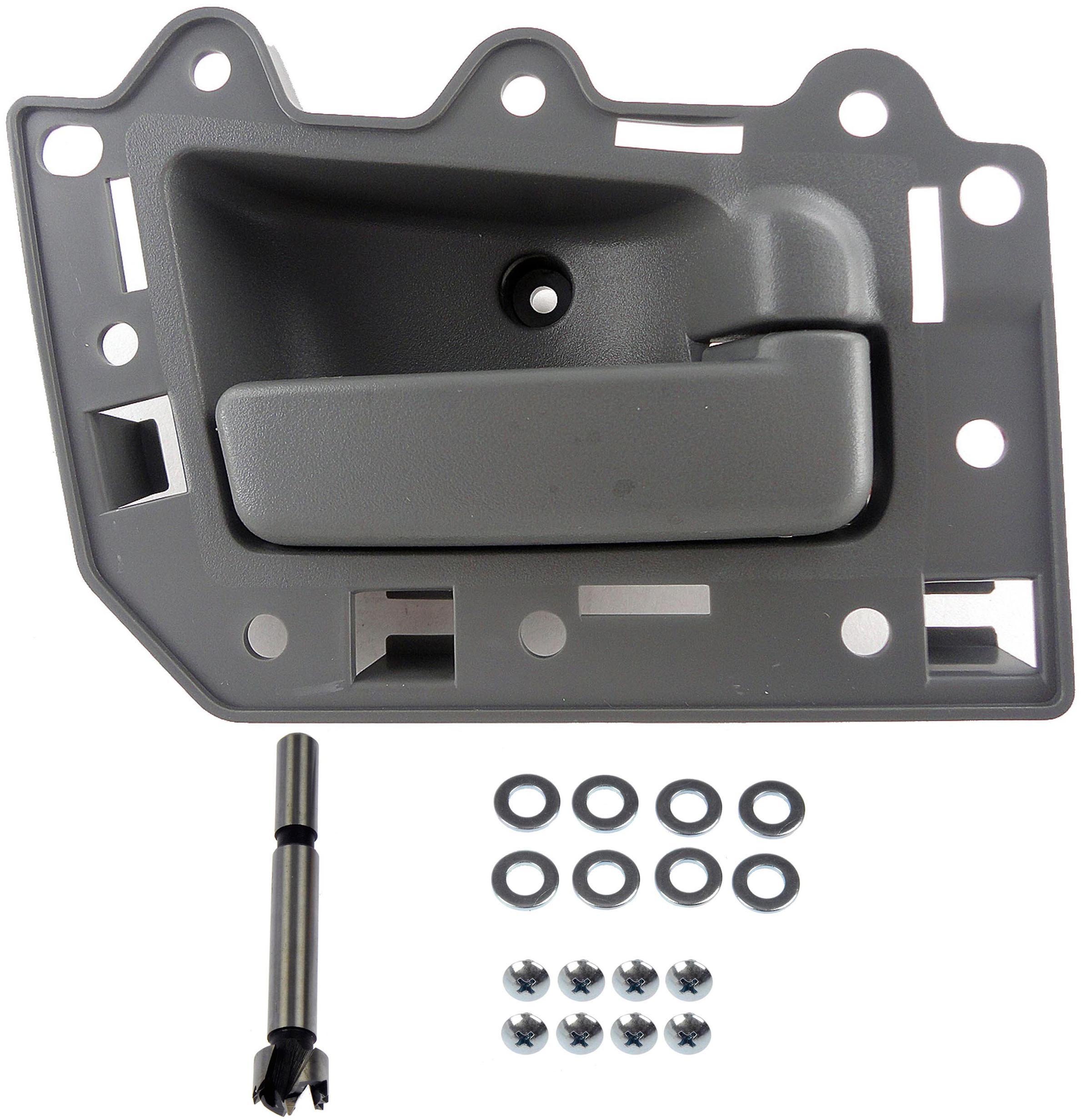 Dorman 82139 Front Passenger Side Interior Door Handle Replacement for Jeep Wrangler & Cherokee - Textured Gray Finish | Durable & Easy Installation for Off-Road & Daily Driving
