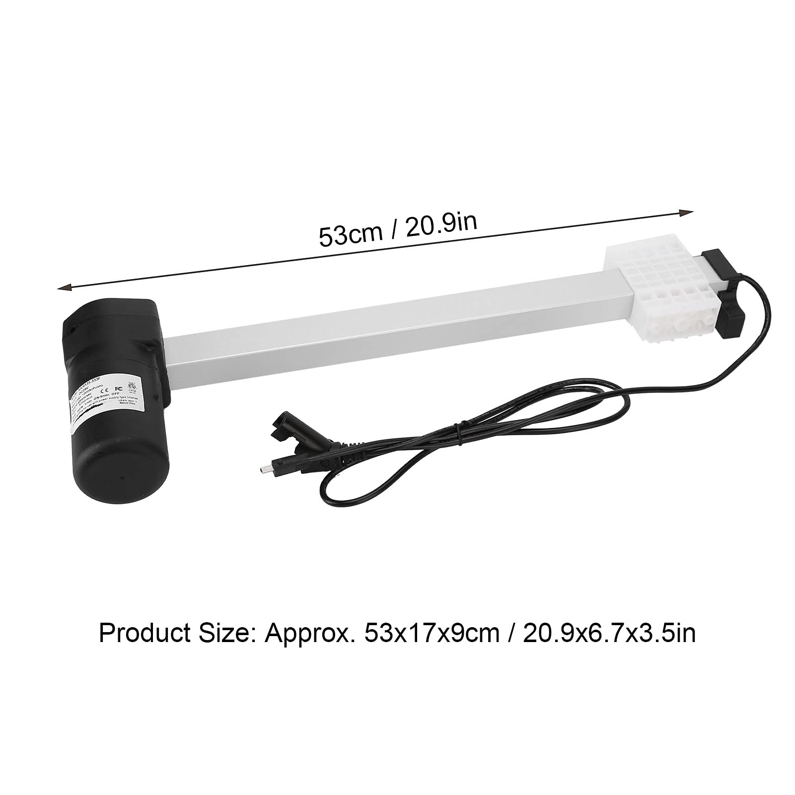 Electric Recliner Lift Chair Motor Replacement - 333mm Stroke DC Linear Actuator for Massage Chairs & Sofas - Easy Installation & Durable Performance - Perfect for Home Theater, Living Room & Elderly Care