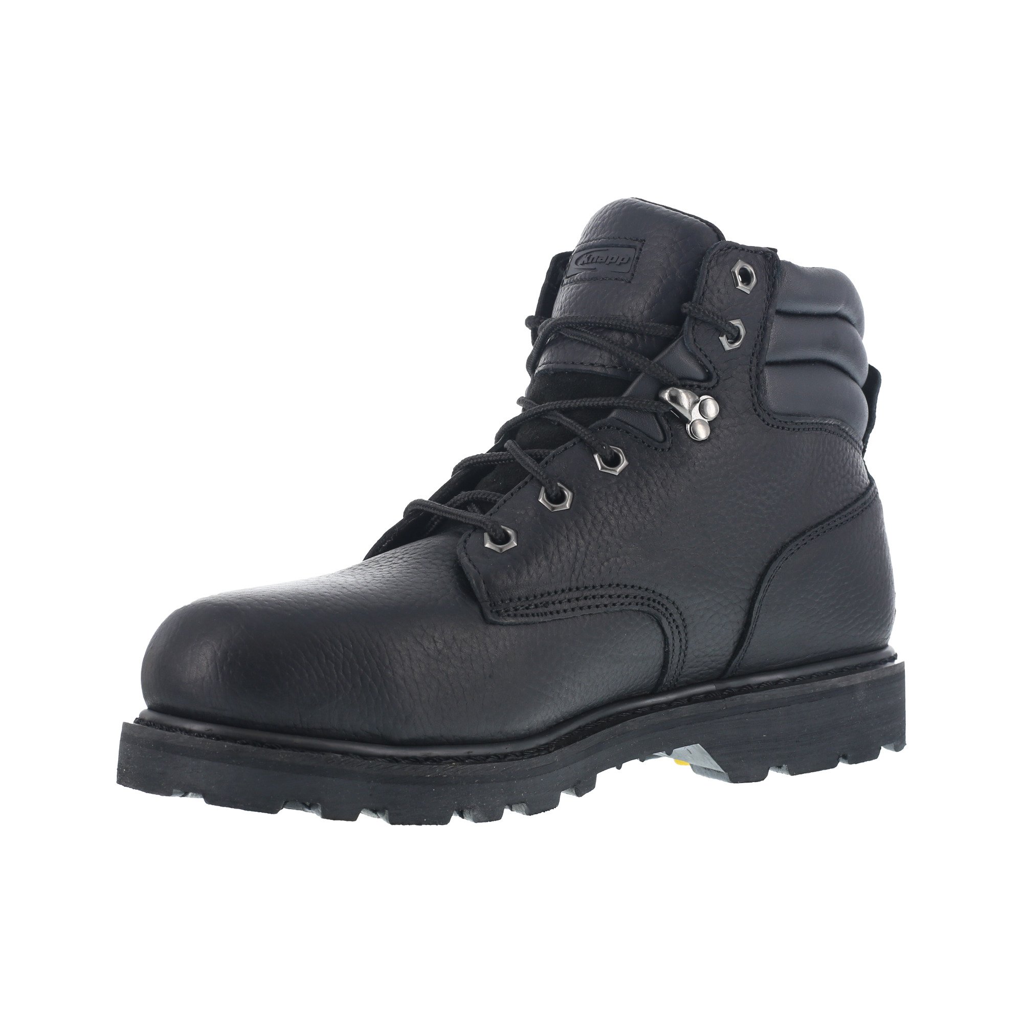 Iron Age Backhoe EH Steel Toe Work Boots - Black Size 6 M | OSHA Compliant Safety Shoes for Construction, Landscaping & Heavy Duty Work