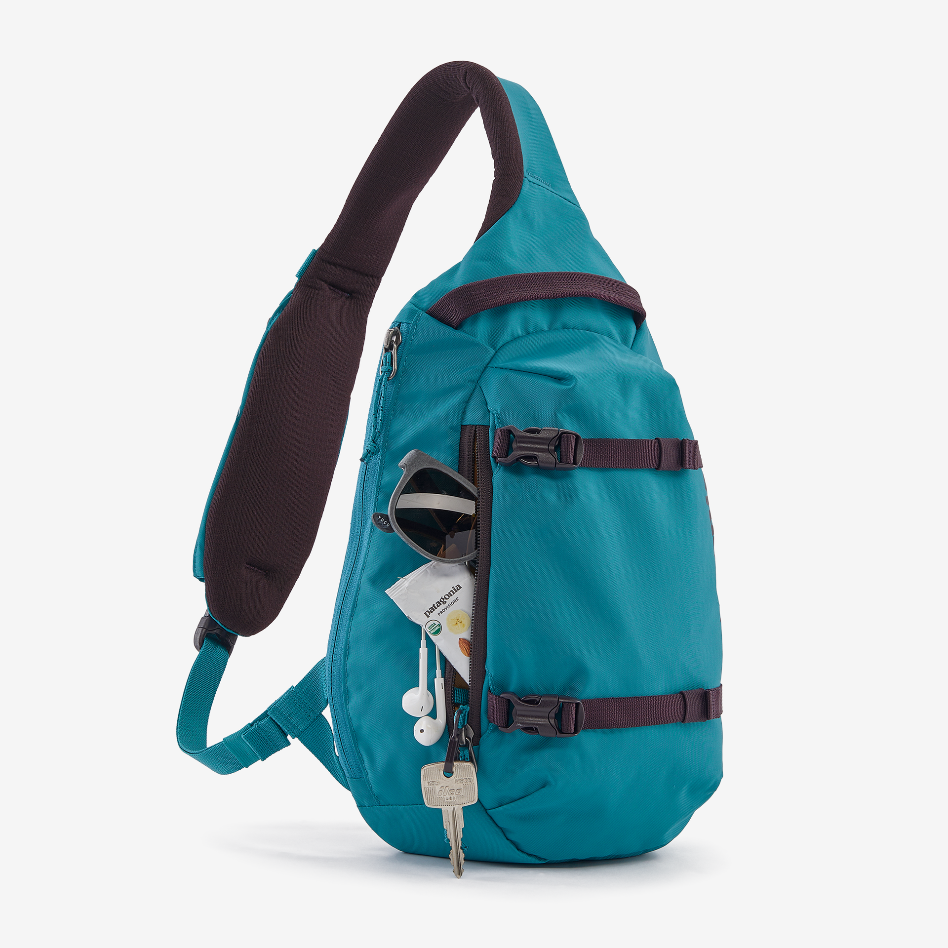 Atom Sling Bag 8L - Lightweight Crossbody Chest Shoulder Bag for Men & Women - Perfect for Travel, Hiking, Cycling & Everyday Use