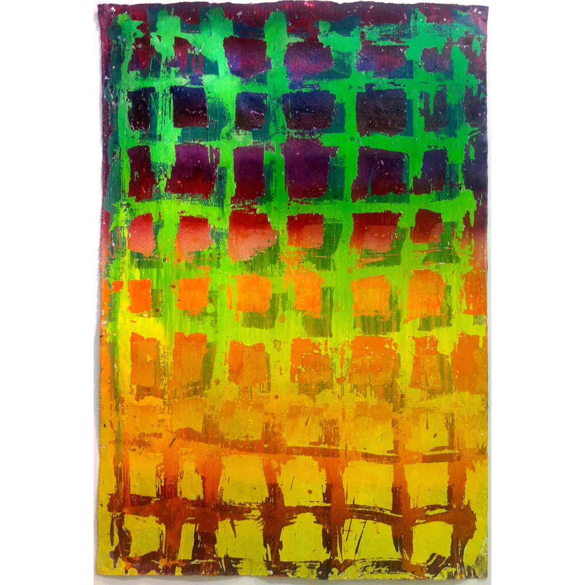 Autumn Grid (Viscardi) - November 2013 Art Print - Perfect for Home Decor, Office Wall Art & Seasonal Fall Decorations