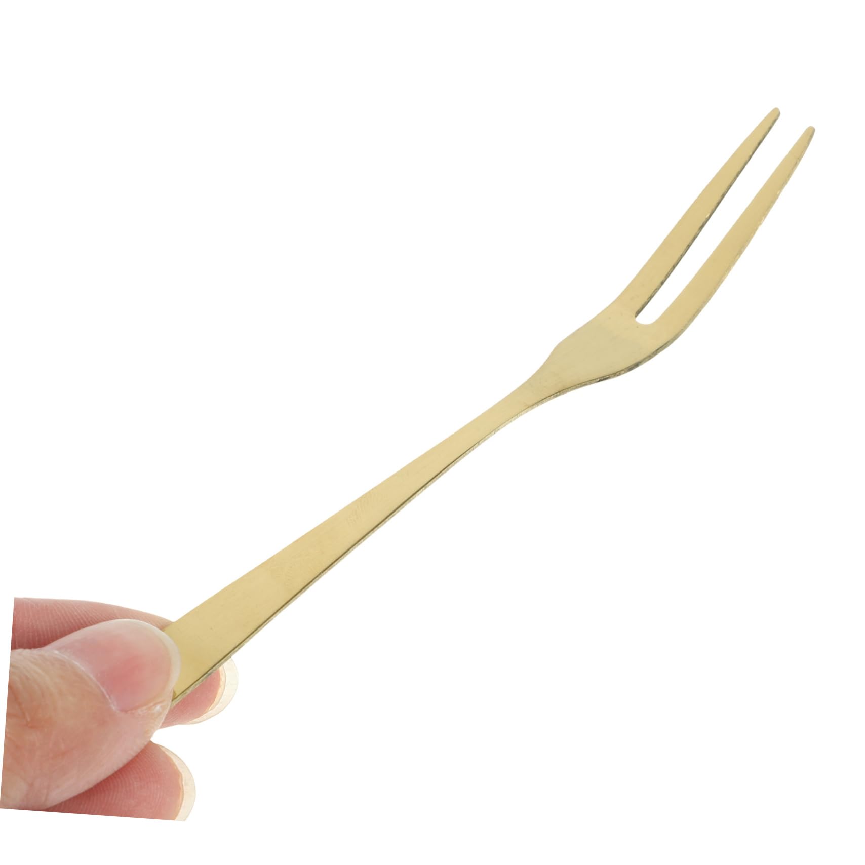 10-Pack Reusable Stainless Steel Fruit Forks & Picks - Perfect for Parties, Picnics, and Fruit Platters - Durable & Eco-Friendly Dessert Utensils