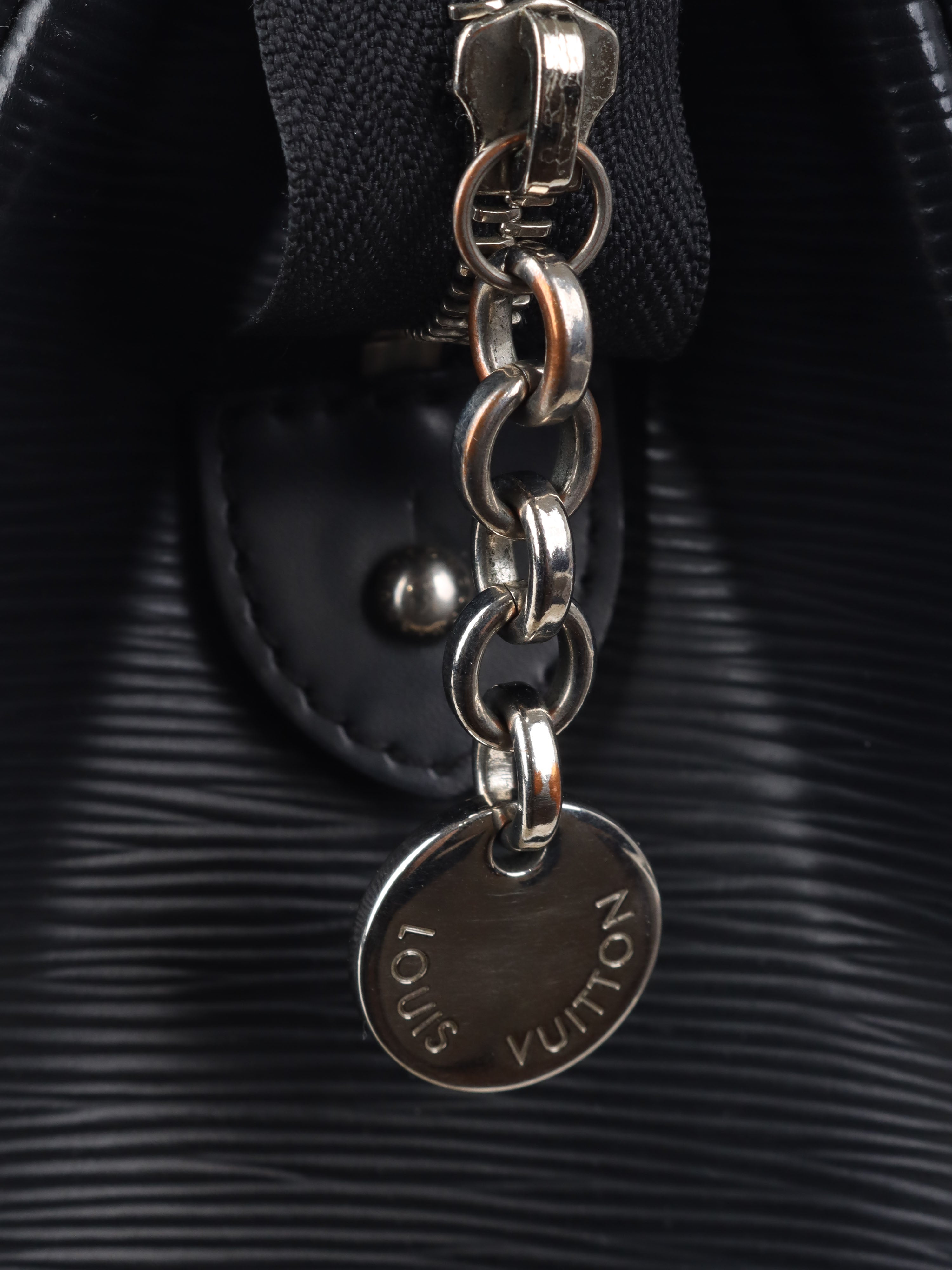 Authentic Louis Vuitton Black Epi Leather Brea MM Handbag - Luxury Tote for Women, Perfect for Work, Travel & Everyday Use
