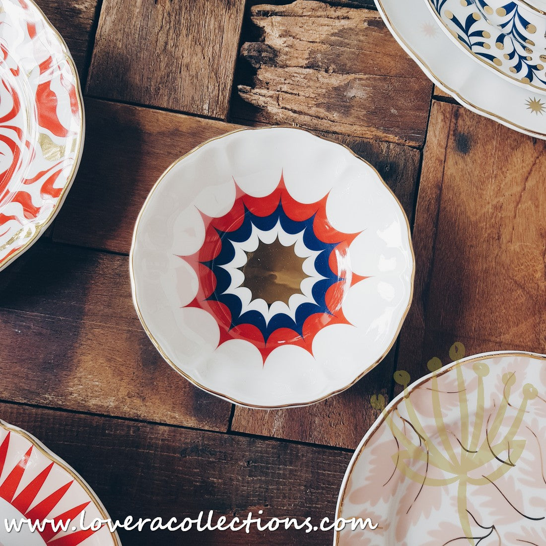 Bitossi Italy Abracadabra Dinnerware Set by La Tigre - Premium Ceramic Plates & Bowls for Elegant Dining, Perfect for Dinner Parties & Home Decor