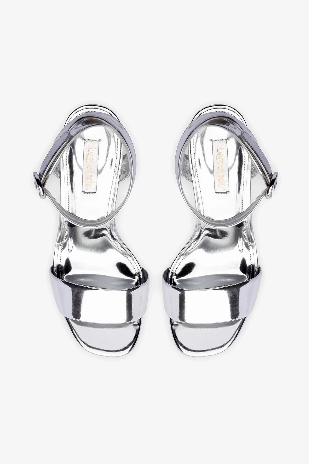 Stylish Silver Specchio Dolly Sandal - Comfortable Women's Fashion Sandals for Summer, Beach, and Casual Outings