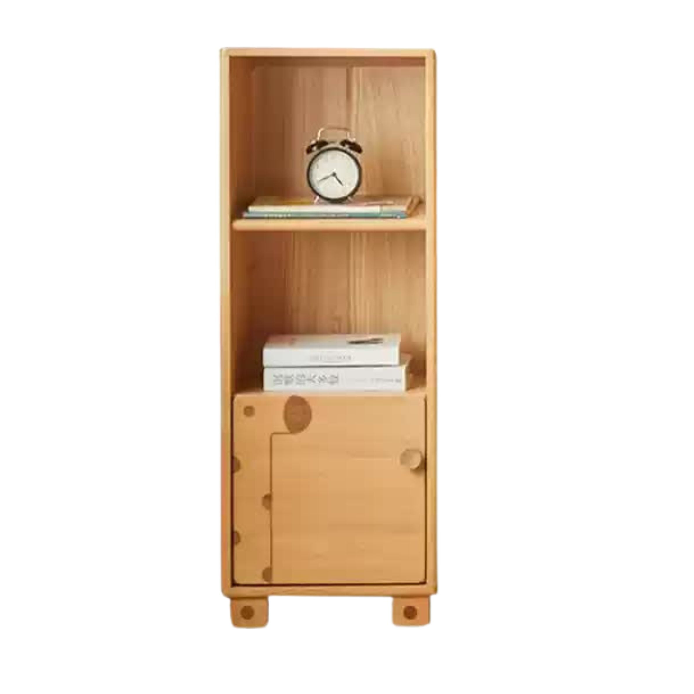 14.9x 12.6x40.9 inch /38x32x104 сm /  Natural Wood Color / Bookcase A