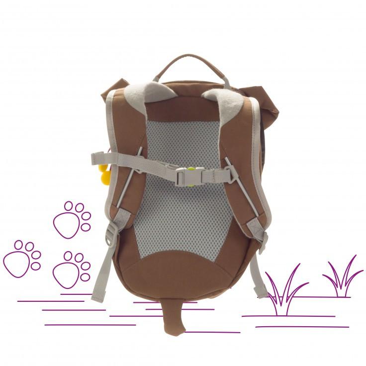 Affenzahn Small Alex the Dog Backpack for Kids - Lightweight & Durable School Bag for Boys & Girls - Perfect for Daycare, Preschool & Outdoor Adventures