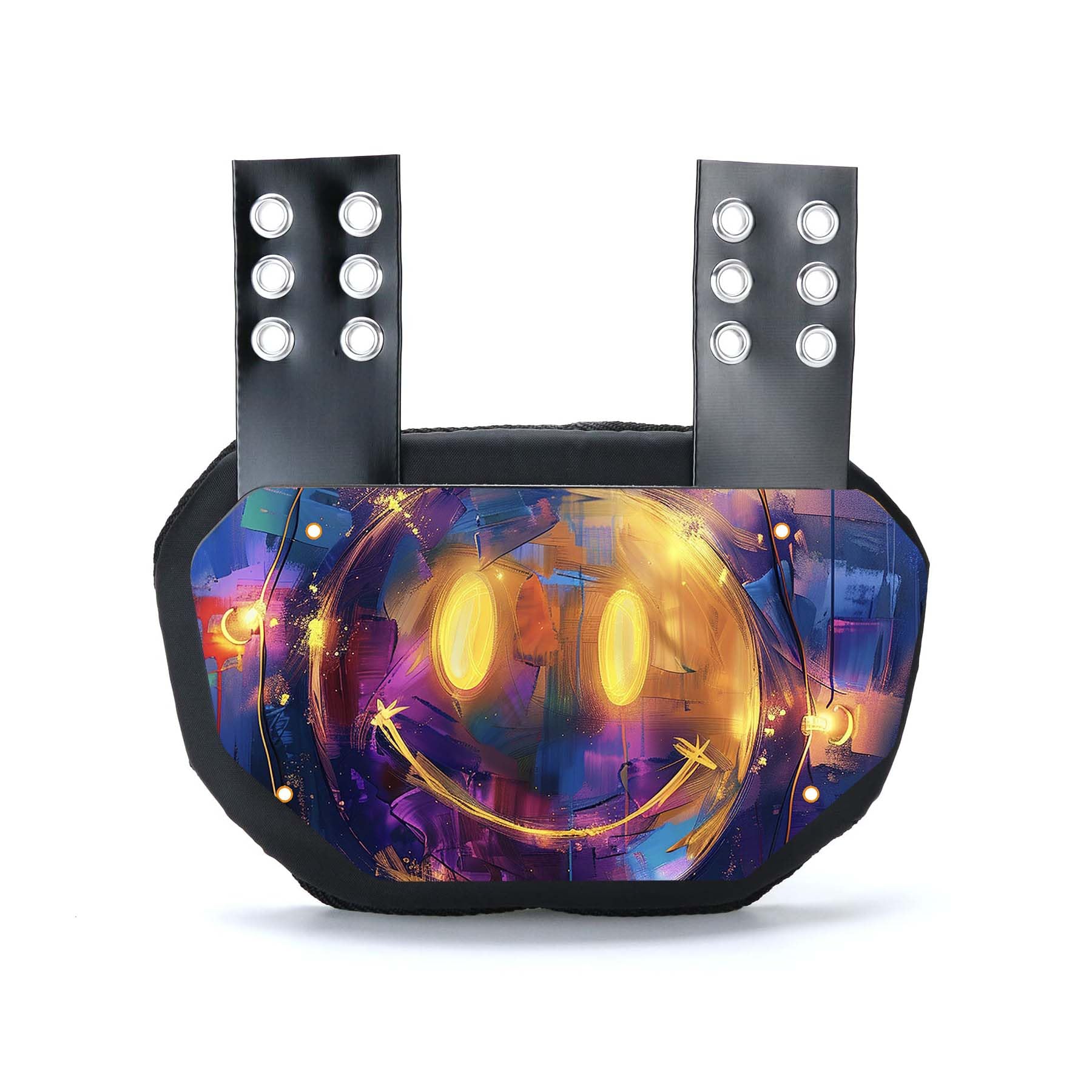 Football Back Plate - High Impact Rear Protector for Youth & Adult Shoulder Pads - Lower Back Protection for Football Players - Perfect for Tackling, Training & Game Day Safety