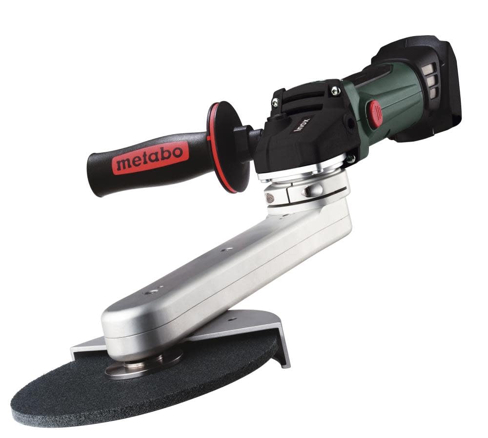 Metabo KNS 18 LTX 150 18V Cordless Fillet Weld Grinder (Bare Tool) - Green & Black | Professional Metal Grinding & Weld Cleaning for Construction & DIY Projects