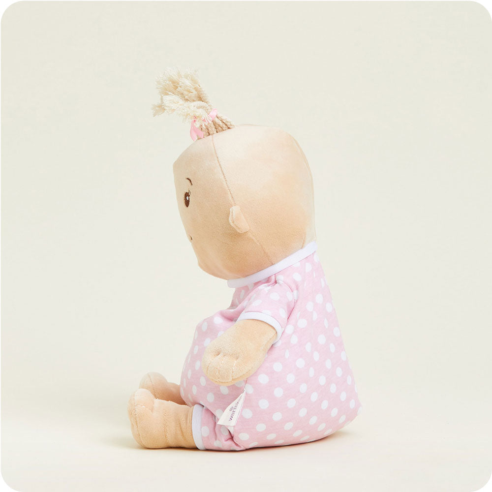 Baby Girl Warmies - Cozy & Adorable Plush Stuffed Animals for Infants & Toddlers - Perfect for Cuddling, Playtime & Nursery Decor