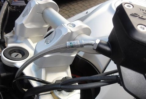 Verholen R1200R WC (2015 On) Handlebar Risers - Motorcycle Handlebar Lift Kit for BMW R1200R, Comfortable Riding Position Upgrade for Long Distance & Adventure Touring