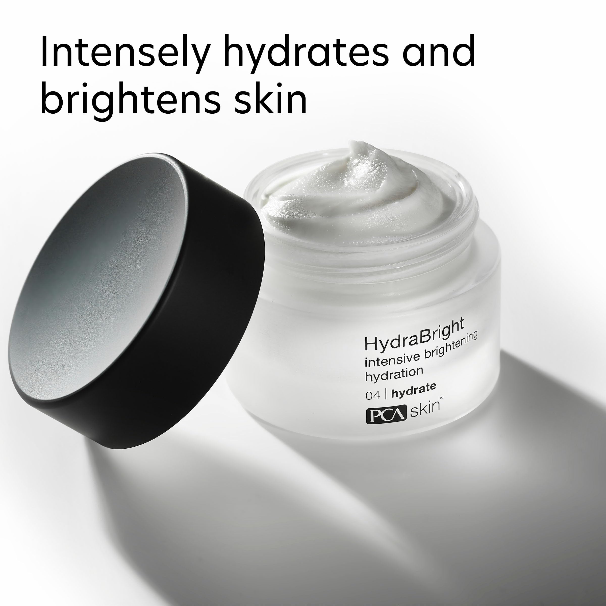 PCA SKIN HydraBright Moisturizer - Hydrating & Brightening Face Cream with Squalane & Niacinamide for Glowing Skin - 1.69 oz Jar - Perfect for Daily Skincare Routine & Nighttime Hydration
