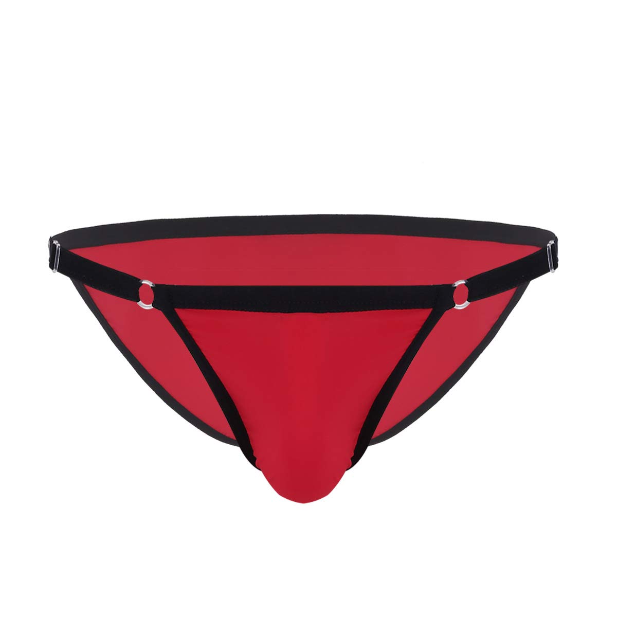 Premium Men's Silk Underwear - Adjustable Low Rise Bikini Briefs for Comfort & Style | Soft Breathable Underwear for Everyday Wear, Sleep & Intimate Moments