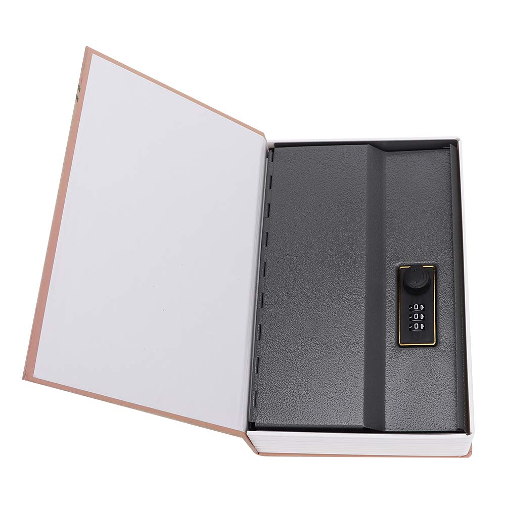 GXP Mini Book Safe Box with Password Lock - Secure Storage for Money, Jewelry & Valuables - Perfect for Home, Office & Travel Security