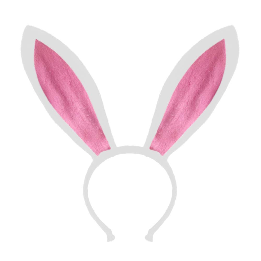 Easter Bunny Ears Headbands for Adults & Kids - Christmas Rabbit Ears Costume Headwear - Cute Cosplay Festival Party Accessories for Easter, Halloween, and Holiday Celebrations