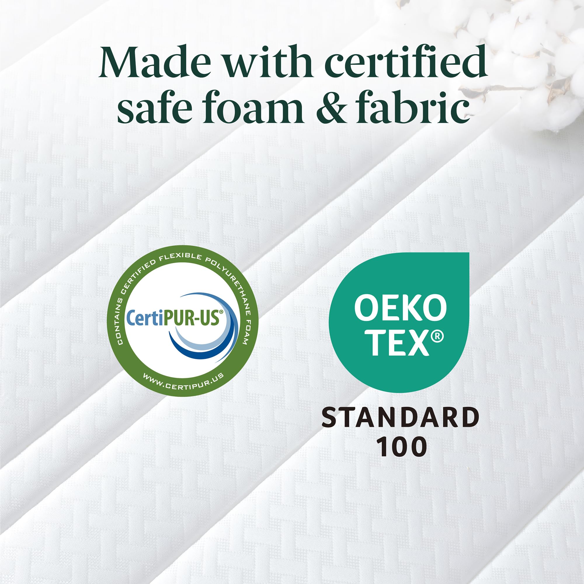 ZINUS 6 Inch Hybrid Mattress - Twin XL Size, Fiberglass Free, Medium Firm Support, CertiPUR-US Certified Foam & Fabric | Perfect for Guest Rooms, Dorms & Small Spaces | Mattress in a Box for Easy Setup