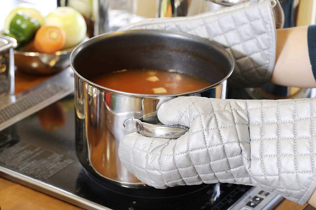 EBM Molybdenji II Plus 9.4 Inch (24 cm) Half Size Nonstick Cooking Pot - Perfect for Boiling, Steaming & Slow Cooking - No Lid Included